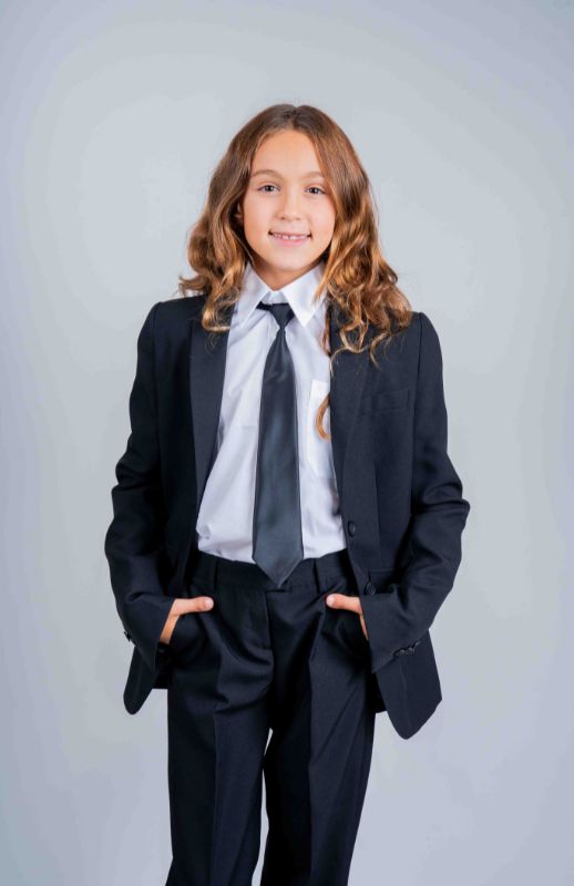 americana-traje-musico-niña